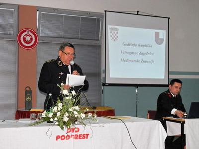 Podbrest: Sjednica Skup�tine Vatrogasne zajednice Me�imurske �upanije