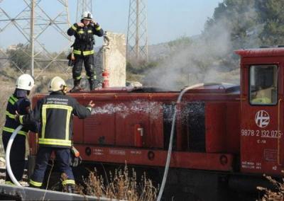 RAŽINE: Planula lokomotiva u sastavu kompozicije