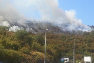 ISTRA: Gorjelo kod grani�nog prijelaza Ka�tel i na lokaciji Oprtalj � Vi�intini Vrhi