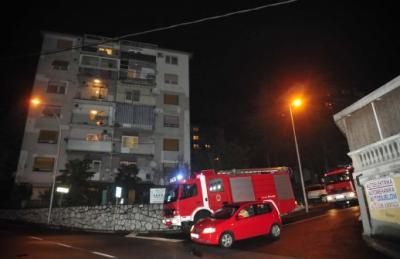 RIJEKA: Zapalio se dimnjak. Izbjegnuta tragedija u Labinskoj 20