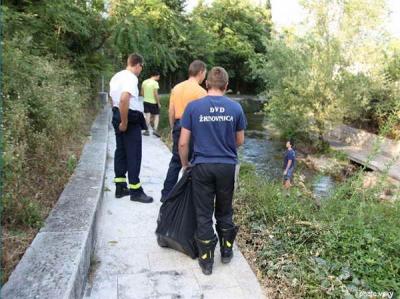 �RNOVNICA: Vatrogasci o�istili rijeku �rnovnicu od Vilara do mlina