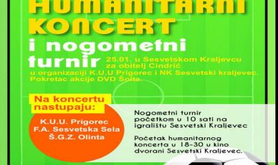 SESVETSKI KRALJEVEC: U subotu humanitarni koncert za Martinelu Cindri�