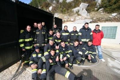 Članovi DVD-a Supetar i Gradac u SPU Makaraska